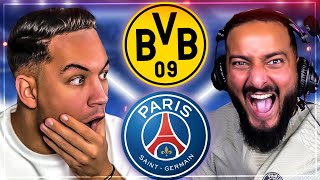 JE SIMULE PSGDORTMUND et cest INCROYABLE  avec LImmigreparisien [upl. by Pheni]