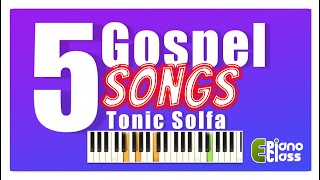 5 EVERGREEN WORSHIPS SONGS TONIC SOLFA [upl. by Annehsat794]