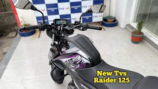 Tvs Raider 125cc 2024 Model On Road Price Mileage Feature Full Review  tvs raider bike [upl. by Pals]