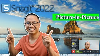 Snagit 2022 PictureinPicture Effect Tutorial For Beginners [upl. by Safoelc]