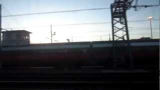 Regional Train Leaving Milano Centrale On Board Passenger View [upl. by Georgette]