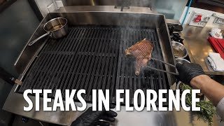 POV Cooking Steaks and Pasta in a Fresh Florence Setting [upl. by Yleak]