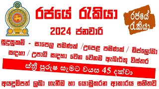 2024 January Government Jobs in Sri Lanka [upl. by Mas693]