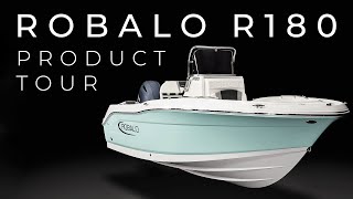 R180 Product Tour  Robalo Center Console [upl. by Ytissac586]