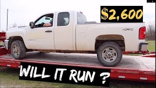 2600 2011 CHEVY Silverado 2500 4x4 Auction BUY WILL IT RUN [upl. by Cony]