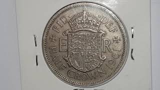 UK 1961 Half Crown Circulated  Coin World UK [upl. by Flower154]