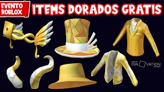 CONSIGUE los 6 ITEMS DORADOS del EVENTO ROBLOX INNOVATION AWARDS 2022 [upl. by Nnasus]