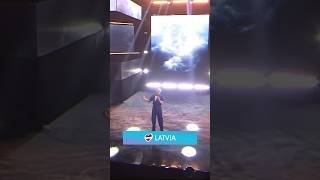 Dons won Latvia’s national selection show Supernova with his song Hollow Eurovision2024 [upl. by Idalina]