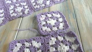 How I joined my Granny Squares  version 2 [upl. by Garin82]