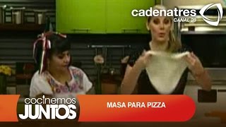 MASA PARA PIZZA ¿Cómo preparar masa para pizza [upl. by Ttenna407]