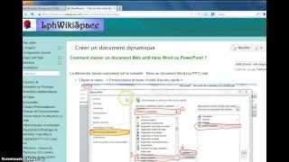 Insérer un Document Dynamique dans Word ou PowerPoint [upl. by Loren]