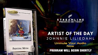 Johnnie Liliedahl “Painting Metal” FREE LESSON VIEWING [upl. by Yesrej]