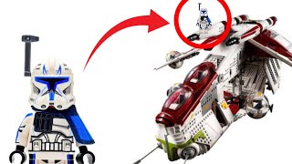 Lego Star Wars MinifigScale vehicles [upl. by Eisoj]