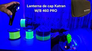 Unboxing  scurt review  LANTERNA FRONTALA KATRAN HEADLIGHT WB 460 PRO katran carp [upl. by Benedikt]