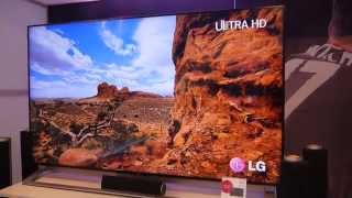 LG 65LA9709 4K UHD TV im Hands On FHD Deutsch [upl. by Nahej427]