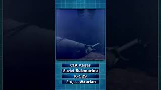 Project Azorian CIA Raises Soviet Submarine K129 submarine usnavy soviet [upl. by Starla]