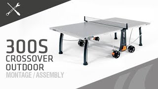 Montage table de pingpong Cornilleau 300S Crossover outdoor [upl. by Ardeahp]