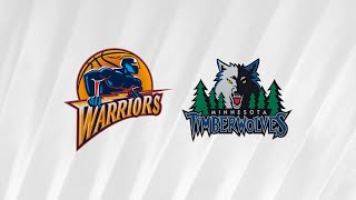 Golden State Warriors v Minnesota Timberwolves  Kobe Era  NBA 2K24 [upl. by Diarmit]