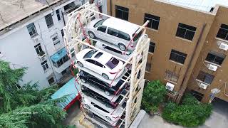 Vertical rotary car parking system [upl. by Farrica]