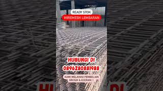 Wiremesh lembaran Mitra histeel besibeton distributorbesibaja distributorbaja [upl. by Nosdivad293]