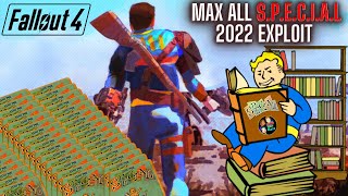 🟡 Fallout 4  Max out ALL SPECIAL Attributes Working Duplication Glitch June 2022 [upl. by Eitnom864]