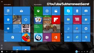 How to Use Tablet Mode in Windows 10 [upl. by Kaja229]