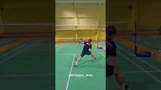 7x Badminton Champion Reacts To EXHAUSTING Footwork Drill 🏸💯 [upl. by Bruni]