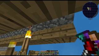 Sky Factory 4 Tutorial  How to Build a Simple Mob Farm in the Beginning  Works for any Sky Pack [upl. by Connel]