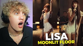 LISA  MOONLIT FLOOR Performance Video  REACTION [upl. by Anifur]