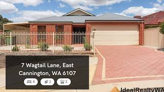 7 Wagtail Lane East Cannington WA 6107 [upl. by Oniotna]