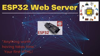 Lets Build An ESP32 Web Server – Arduino IDE Part1 [upl. by Allicsirp]