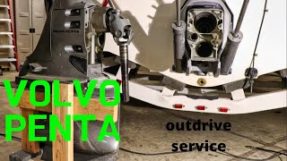 Volvo Penta outdrive service [upl. by Avraham]