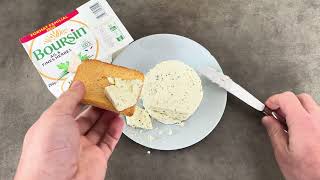 Boursin Cheese Taste Test [upl. by Laumas]