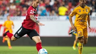 Resumen Club Tijuana 11 Tigres  Liga BBVA Bancomer Jornada 3 [upl. by Irving]