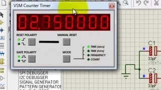 TISHITU 1 Hz Frequency by microcontroller 8051 with Keil amp Proteus simulator [upl. by Yderf]