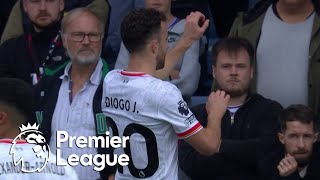 Diogo Jota slots home Liverpools opener against Crystal Palace  Premier League  NBC Sports [upl. by Ettevroc396]