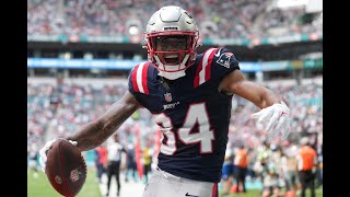 Kendrick Bourne  Highlights  New England Patriots  NFL 2023 Season [upl. by Ystap305]