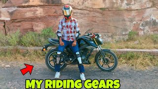 My Riding Gears Motovlog  Tvs Raidar 125cc jodhpur motovlog rider modified [upl. by Sutherlan]