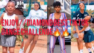 Enjoy Diamond ft Jux Best TikTok Dance challenge 🔥🔥samanthadedra [upl. by Amees108]