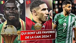 🌍 Qui sont les FAVORIS de la CAN 2024   Maroc Algérie Sénégal [upl. by Laurinda123]