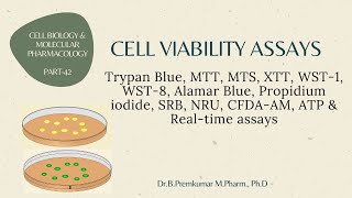 Cell viability assays  CBMP  Part 42 [upl. by Gabbi]