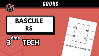 ÉLECTRIQUE ⚡  Part 1  Bascule RS  cours [upl. by Wojak]