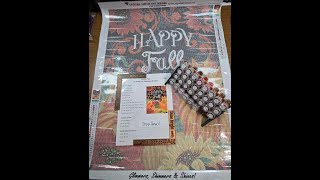 How I Kit Up Happy Fall by Crystal Canvas Art Design with Enhancement Suggestions [upl. by Lancelot270]