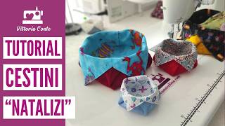 Come Cucire un Cestino di Stoffa FaidaTe Tutorial Completo e Facile [upl. by Bachman]