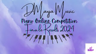 Piano Competition Finale Result 2024 [upl. by Adnamal759]