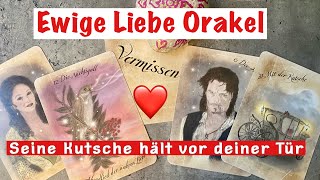 ❤️🪽 Ewige Liebe Orakel seine Kutsche hält vor deiner Türseelenpartner orakel tarot [upl. by Apoor]