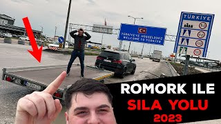 Römork İle Sıla Yolu 2023  Arabamı Almaya Gidiyoruz Bmw E36 Cabrio Bitti  Römork İle Hız Denemesi [upl. by Aret347]