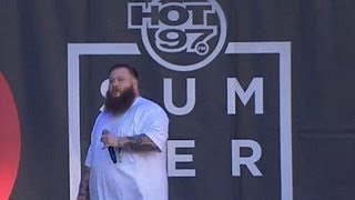 ACTION BRONSON performs at Hot97 Summer Jam 2014 [upl. by Dnalel]