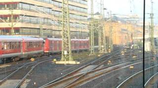 Einfahrt in den Bahnhof Hannover aus Sicht des Lokführers [upl. by Lorrie]