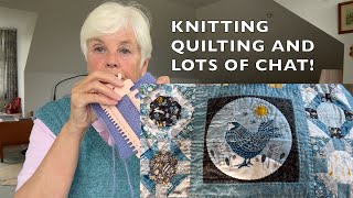 Episode 127  How to get that feel good factor  Quilting my quilt and a finished jumper [upl. by Fidelis]